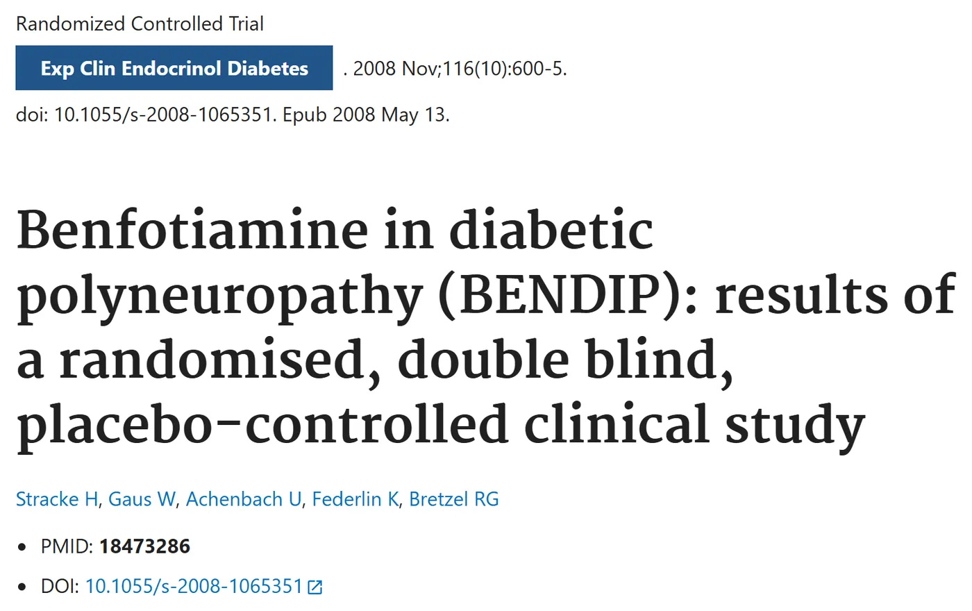 PubMed record of the study, PMID 18473286