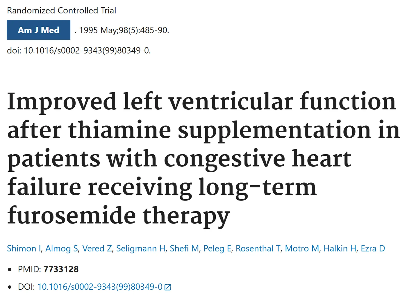 PubMed record of the study, PMID 7733128